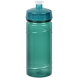 Additional Image 3 - a blue water bottle with a blue lid