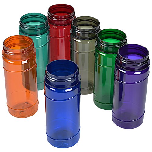 Additional Image 1 - a group of colorful plastic bottles