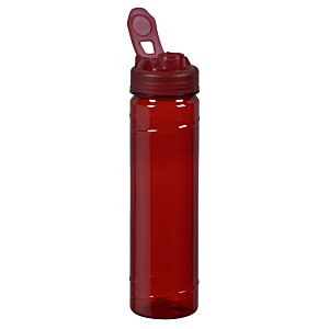Additional Image 3 - a red water bottle with a lid
