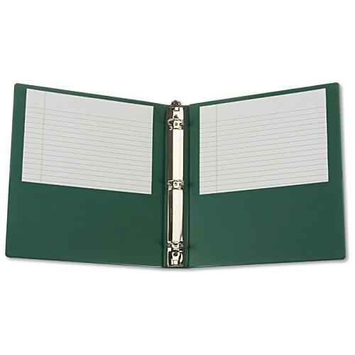 Additional Image 1 - a green folder with white paper