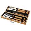 View Image 2 of 2 of 5-Piece Bamboo BBQ Set