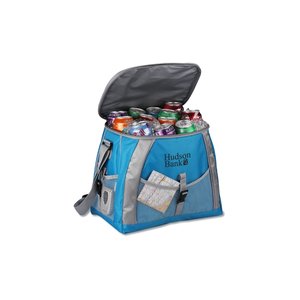 Additional Image 1 - a blue bag with a black lid