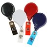 View Image 2 of 4 of Jumbo Retractable Badge Holder - 40" - Round - Opaque