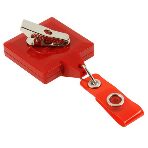 Additional Image 2 - a red and silver keychain