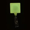 View Image 2 of 3 of Jumbo Retractable Badge Holder - 40" - Square - Glow in the Dark