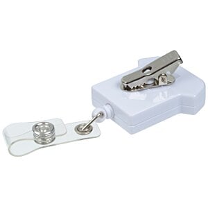 Additional Image 1 - a white plastic object with a metal clasp