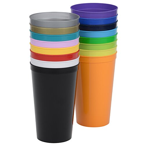 Additional Image 1 - a couple of cups with colorful lids