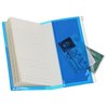 View Image 3 of 3 of Memo Book with Zip Close Pocket - Translucent