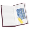 View Image 4 of 4 of Memo Book with Zip Close Pocket - Opaque