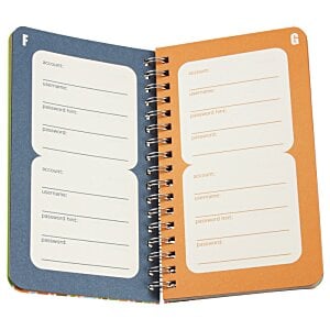 Additional Image 1 - a notebook with a spiral bound