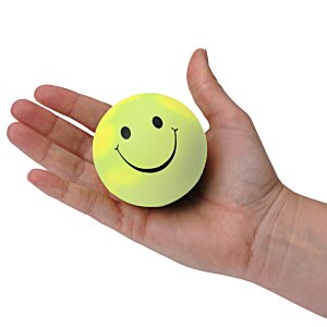 Additional Image 3 - a hand holding a yellow ball with a smiley face on it