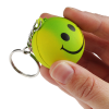 View Image 4 of 4 of Smiley Face Mood Stress Keychain
