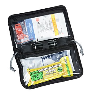 Additional Image 1 - a small black case with a few items in it