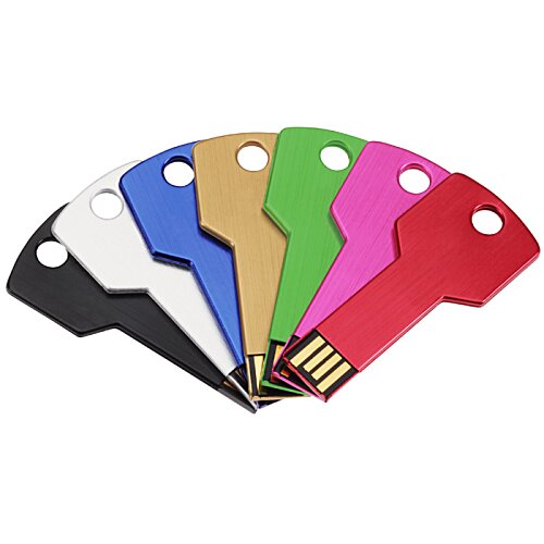 Additional Image 3 - a group of colorful usb drives