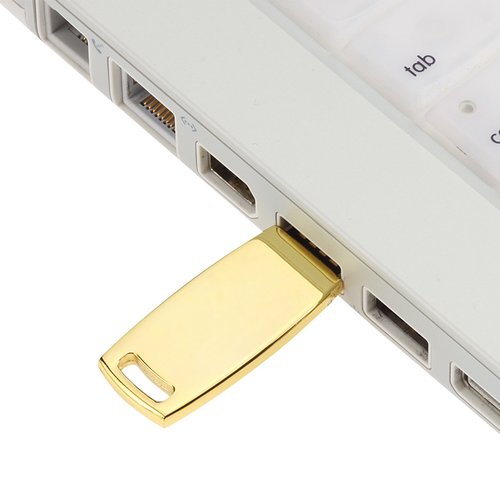 Additional Image 1 - a usb flash drive plugged into a laptop