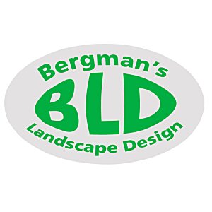 Additional Image 1 - a white circle with green text