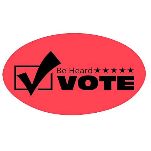 Additional Image 1 - a red oval with black text