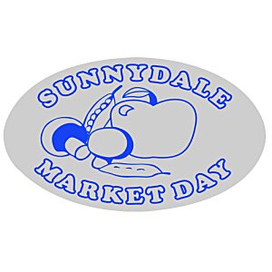 Additional Image 1 - a white circle with blue text