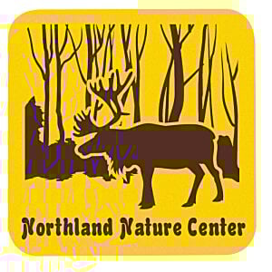Additional Image 1 - a yellow square sign with a moose and trees