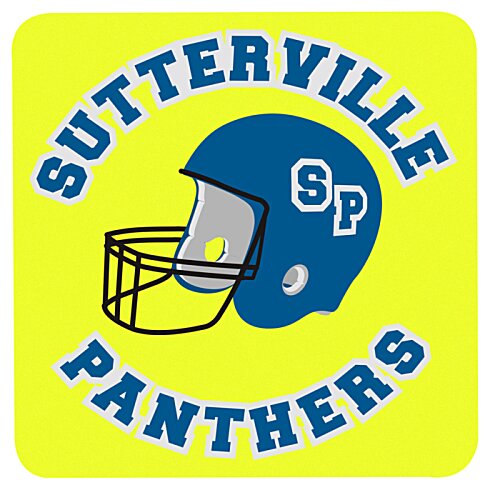 Additional Image 1 - a yellow sign with blue and yellow text