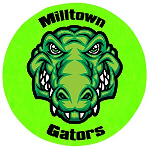 Additional Image 1 - a green logo with a crocodile head