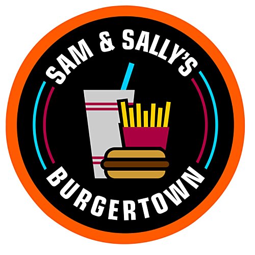 Additional Image 1 - a logo for a fast food restaurant