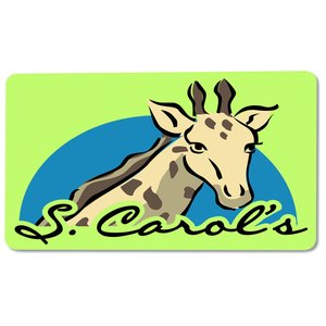 Additional Image 1 - a giraffe on a green background