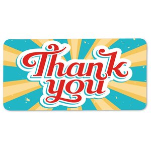 Additional Image 1 - a thank you card with red text