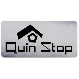 Additional Image 1 - a white rectangular sign with black text