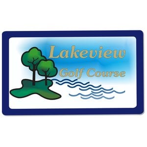 Additional Image 1 - a blue rectangular frame with trees and text