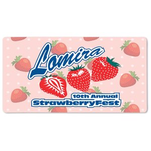 Additional Image 1 - a pink card with red and blue design