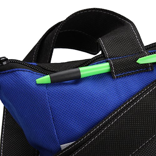 Additional Image 2 - a blue bag with a green pen in it