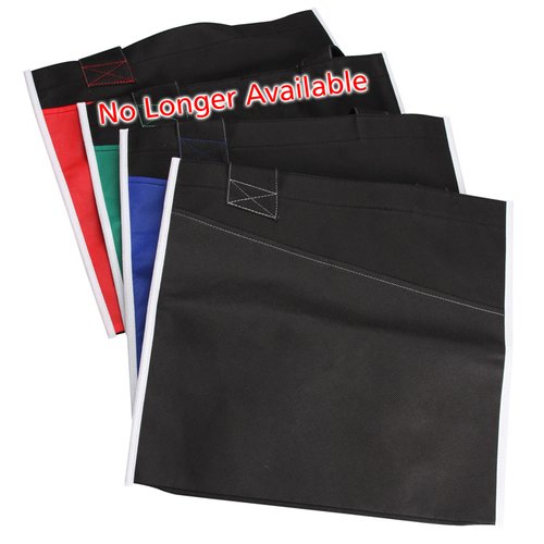 Additional Image 1 - a group of black bags with different colored pages