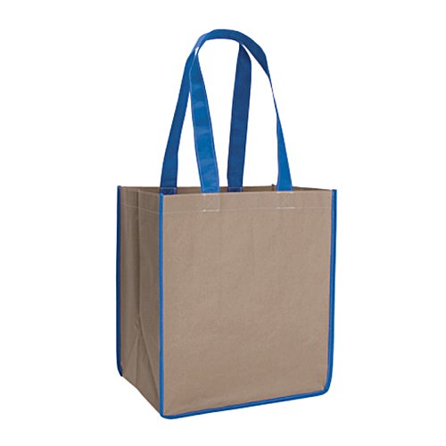 Additional Image 1 - a brown and blue bag