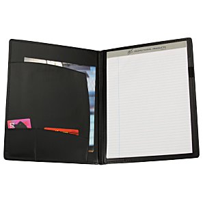 Additional Image 1 - a black folder with a white cover