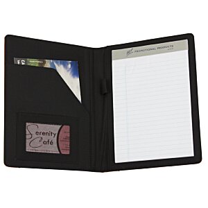 Additional Image 1 - a black folder with a white paper inside