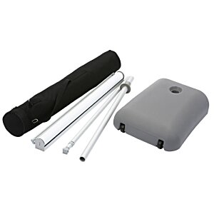 Additional Image 3 - a black and grey plastic case and pencils