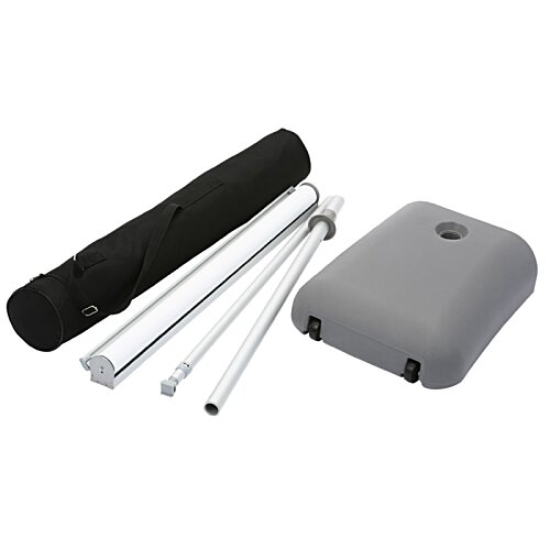 Additional Image 3 - a black and grey plastic case and pencils