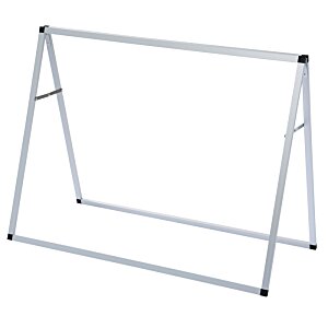 Additional Image 3 - a white metal frame with black handles