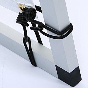 Additional Image 5 - a black and white metal frame