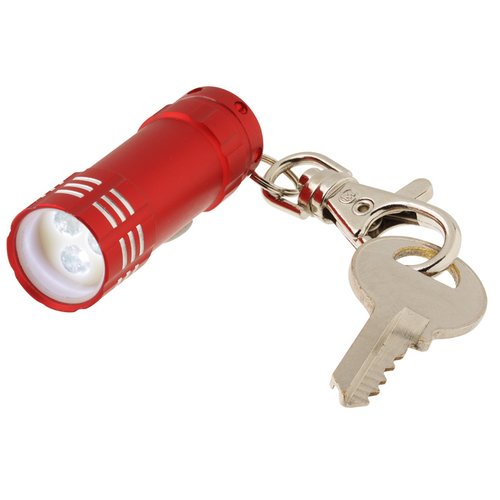 Additional Image 4 - a key chain with a red cylinder