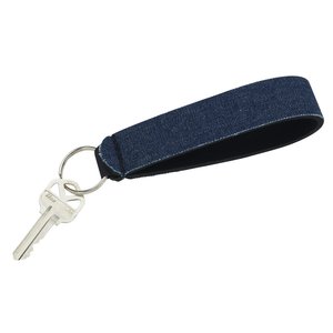 Additional Image 1 - a key chain with a key ring