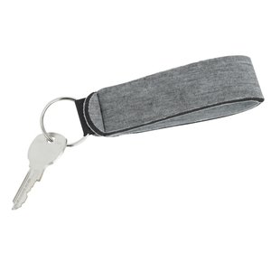 Additional Image 1 - a key chain with a key ring