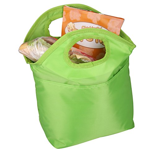 Additional Image 2 - a green bag with food in it