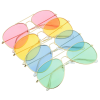 Additional Thumbnail Image 2 - a blurry image of a group of colorful round glasses