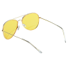 Additional Thumbnail Image 1 - a pair of sunglasses with yellow lenses