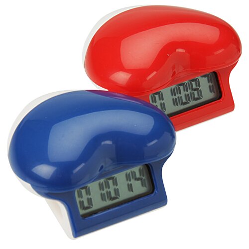 Additional Image 1 - a red and blue clock