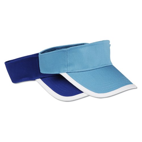 Additional Image 1 - a blue and white visor