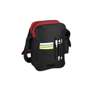 Additional Image 1 - a black and red bag