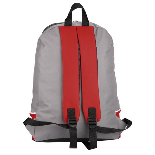 Additional Image 1 - a grey and red backpack